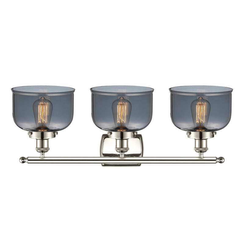 Innovations Lighting Large Bell 3 Light Bath Vanity Light Part Of The Ballston Collection 916-3W-PN-G73