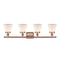 Innovations Lighting Small Cone 4 Light Bath Vanity Light Part Of The Ballston Collection 916-4W-AC-G61