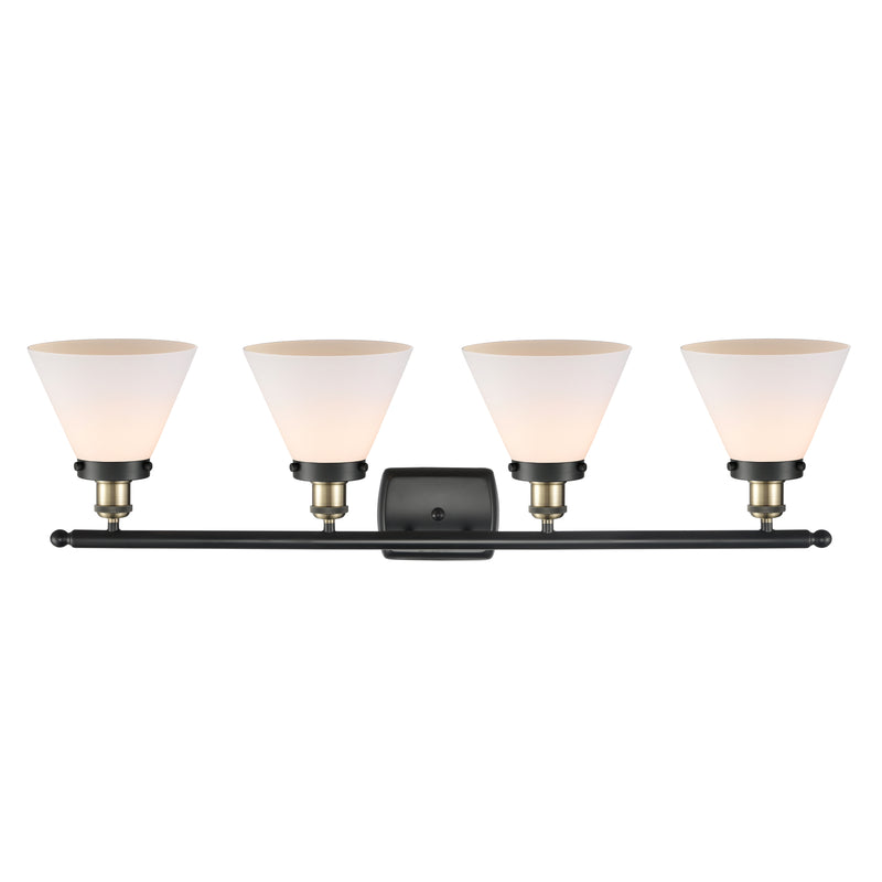 Innovations Lighting Large Cone 4 Light Bath Vanity Light Part Of The Ballston Collection 916-4W-BAB-G41