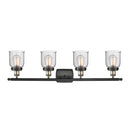 Innovations Lighting Small Bell 4 Light Bath Vanity Light Part Of The Ballston Collection 916-4W-BAB-G54-LED