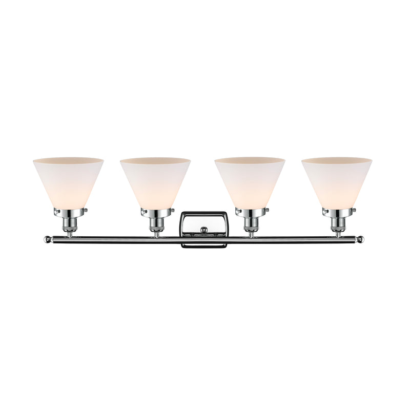 Innovations Lighting Large Cone 4 Light Bath Vanity Light Part Of The Ballston Collection 916-4W-PC-G41-LED