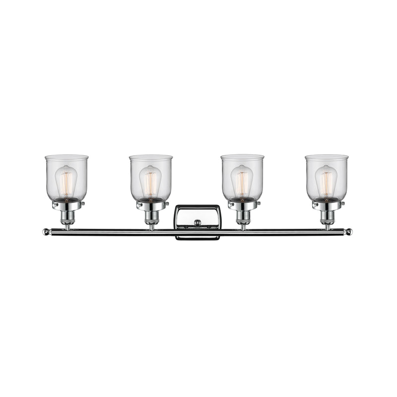 Innovations Lighting Small Bell 4 Light Bath Vanity Light Part Of The Ballston Collection 916-4W-PC-G52