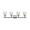 Innovations Lighting Small Bell 4 Light Bath Vanity Light Part Of The Ballston Collection 916-4W-PC-G54-LED