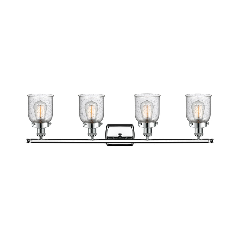 Innovations Lighting Small Bell 4 Light Bath Vanity Light Part Of The Ballston Collection 916-4W-PC-G54
