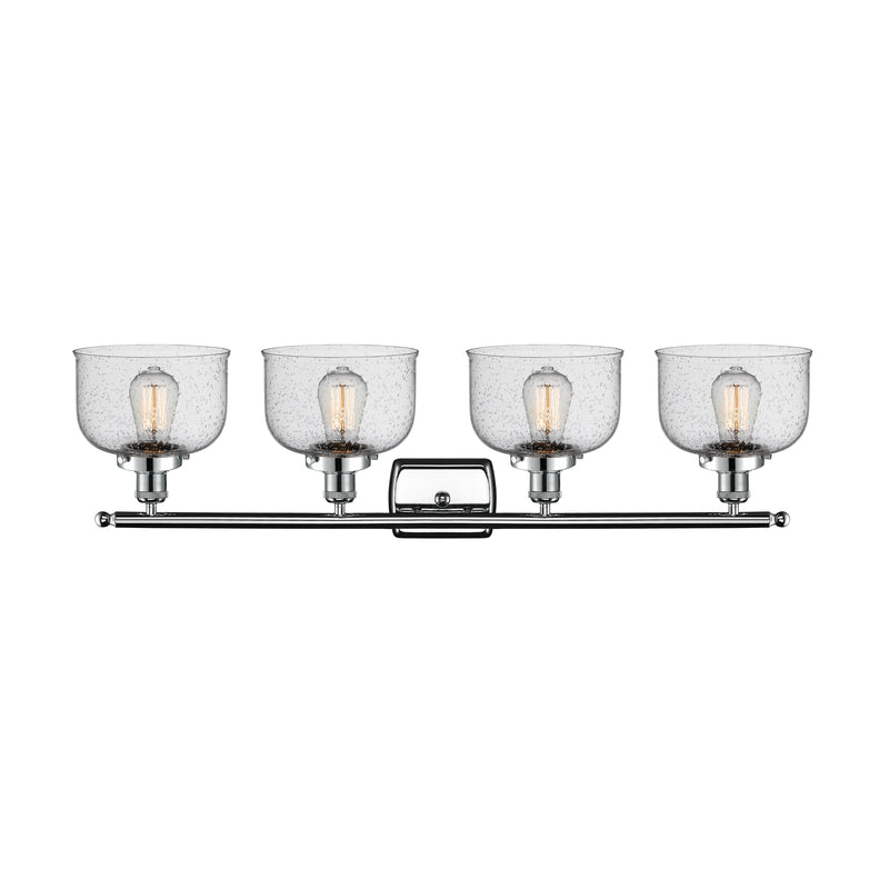 Innovations Lighting Large Bell 4 Light Bath Vanity Light Part Of The Ballston Collection 916-4W-PC-G74