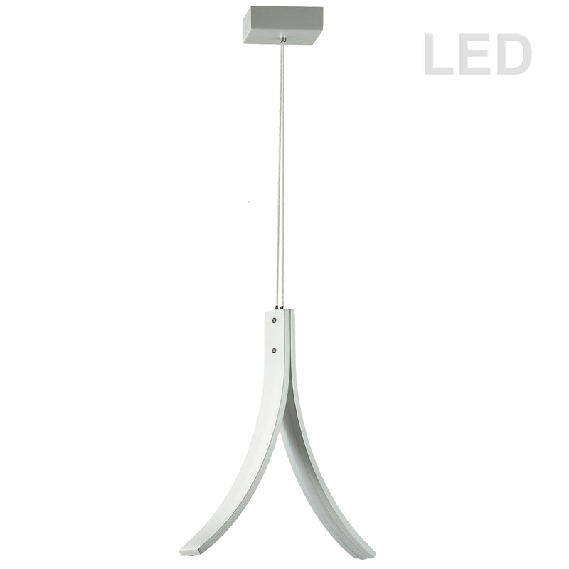 Dainolite 14W Pendant, Matte White ALN-152P-MW