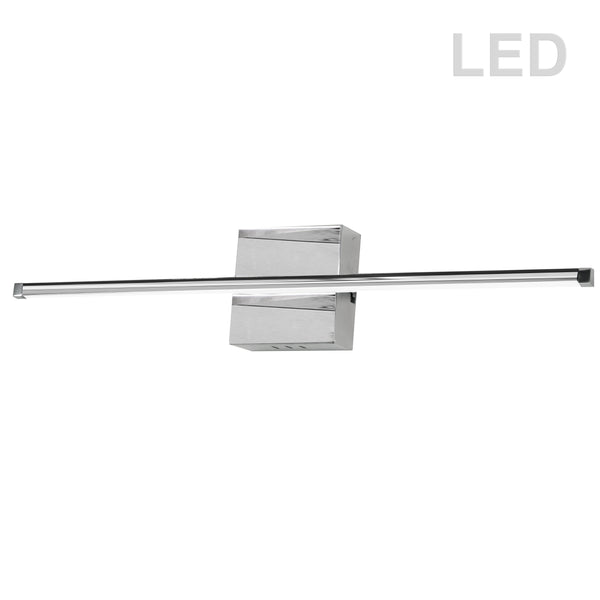 Dainolite 30W Wall Sconce Polished Chrome with White Acrylic Diffuser ARY-3630LEDW-PC