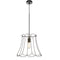 Dainolite 1 Light Metal Black Framed Pendant BKO-M-BK