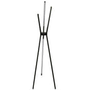 Dainolite 30W Floor Lamp, Matte Black CER-3LEDF-BK