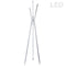 Dainolite 30W Floor Lamp, Polished Chrome CER-3LEDF-PC