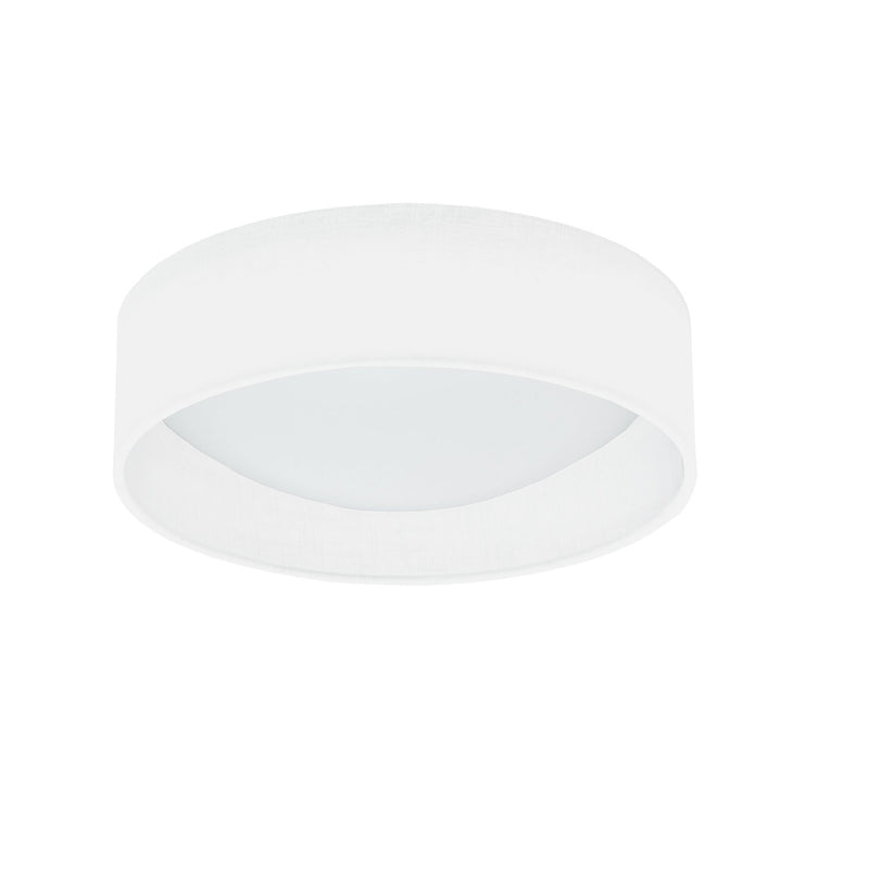 Dainolite 11" Flush Mount, Ivory Shade CFLD-1114-198F