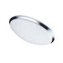 Dainolite Ceiling Flush 22W 381mm (15"), Polished Chrome CFLED-L1522-PC