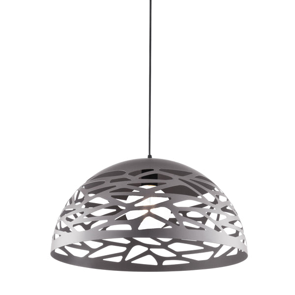 Dainolite 1 Light Pendant, Millstone Finish COR-161P-MN