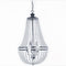 Dainolite 6 Light Incandescent Chandelier Polished Chrome with Clear Glass Beads DAW-386C-PC-CLR