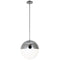 Dainolite 3 Light Halogen Pendant, Polished Chrome DAY-143P-PC