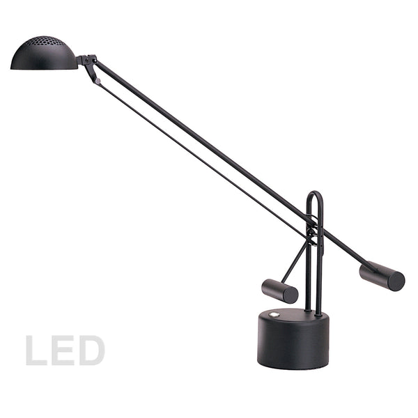 Dainolite 8W Desk Lamp, Black Finish DLED-102-BK
