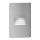 Dainolite Brushed Alum Rectangle In/Out 3W Wal` DLEDW-200-BA