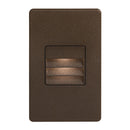 Dainolite Bronze Rectangle In/Outdoor 3W LED Wa DLEDW-234-BZ