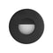 Dainolite Black Round In/Outdoor 3W LED Wall Light DLEDW-300-BK