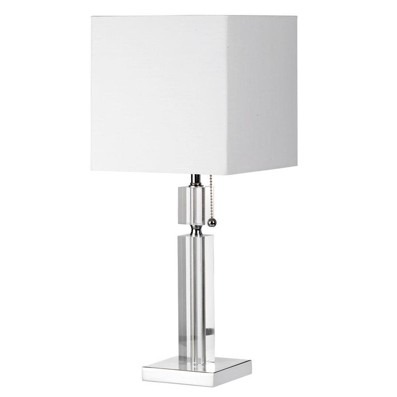 Dainolite Table Lamp, Square Shade DM231-PC