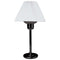 Dainolite Table Lamp with 200W Bulb - Black DM980-BK