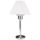 Dainolite Table Lamp with 200W Bulb - Satin Chrome DM980-SC