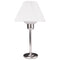 Dainolite Table Lamp with 200W Bulb - Satin Chrome DM980-SC