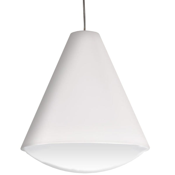 Dainolite 22W LED Pendant, White EMLED-17P-WH