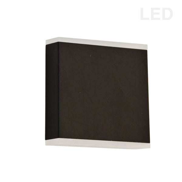 Dainolite 15W Wall Sconce, Matte Black with Acrylic Diffuser EMY-550-5W-MB