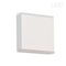 Dainolite 15W Wall Sconce, Matte White with Acrylic Diffuser EMY-550-5W-MW