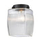 Colton Glass shown in the  finish with a Clear Halophane shade