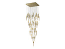 Avenue Lighting Aspen Collection Flush Mount Pendants Brushed Brass HF1903-41-AP-BB