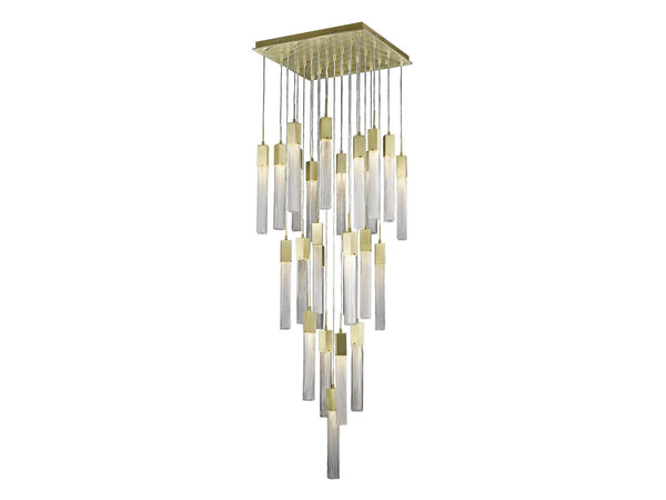 Avenue Lighting Boa Collection Pendant Brushed Brass HF1904-25-BOA-BB