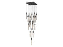 Avenue Lighting Glacier Avenue Collection Flush Mount Pendants Dark Bronze  HF1904-25-GL-DBZ