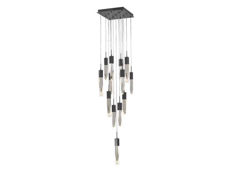 Avenue Lighting Aspen Collection Flush Mount Pendants Dark Bronze  HF1905-13-AP-DBZ