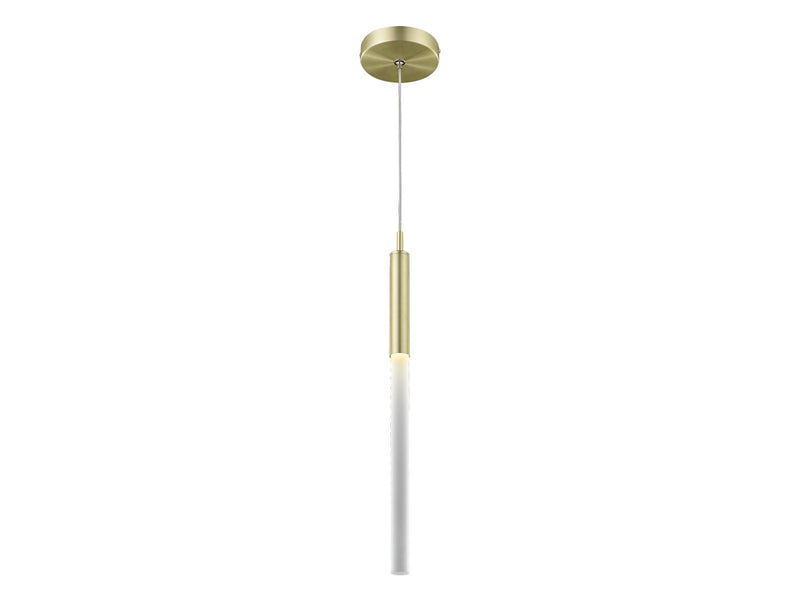 Avenue Lighting Main St. Collection Pendant Brushed Brass HF2020-FR-BB