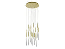 Avenue Lighting Main St. Collection Pendant Brushed Brass HF2021-FR-BB