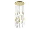 Avenue Lighting Main St. Collection Pendant Brushed Brass HF2031-FR-BB