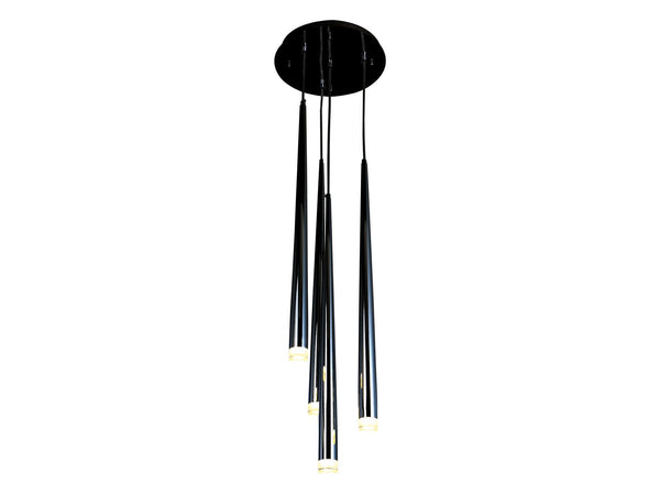 Avenue Lighting Highland Avenue  Pendant Black  HF2104-BLK