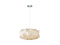 Avenue Lighting Melrose Pl. Collection White Fabric Pendant Like Hanging Fixture Pendant White HF2111