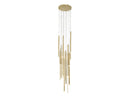 Avenue Lighting Icon St. Collection 18 Light Pendant Cluster Brushed Brass HF7018-BB