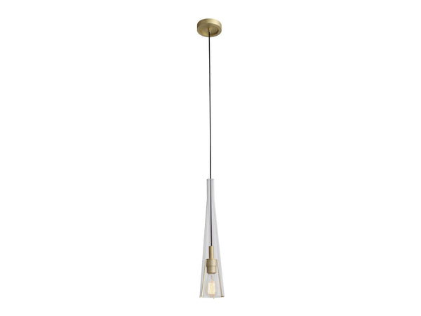 Avenue Lighting Abbey Park Collection Pendant Brushed Brass HF8130-BB
