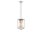 Avenue Lighting Soho Collection Wall Sconce Polished Nickel Silver Finish With Moon Rock Gem Nuggets  HF9001-SLV