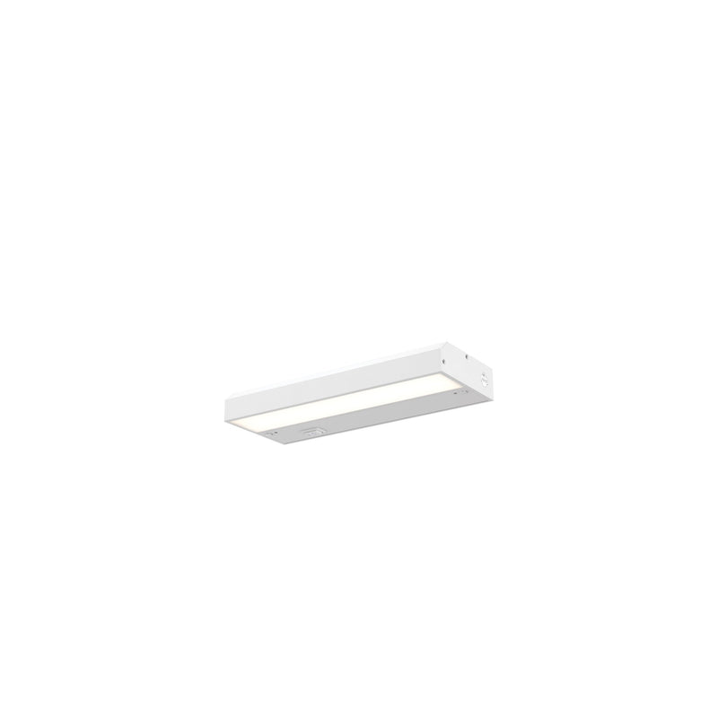 Dals Lighting 9" Hardwired Non-Swivel Linear 3W 200 LM CRI90 HLF09-3K-WH