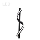 Dainolite 8W Pendant, Matte Black Finish JTN-178LEDP-MB