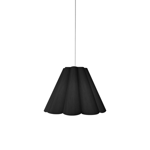 Dainolite 1 Light Kendra Pendant JTone Matte Black Small Polished Chrome KEN-S-797