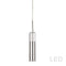 Dainolite 5W LED Pendant, Polished Chrome Finish LUN-1LEDP-PC