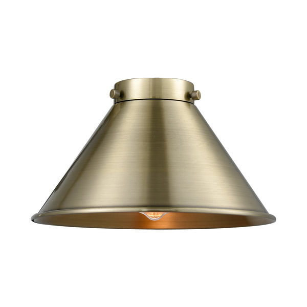 Briarcliff Metal Shade shown in the Antique Brass finish