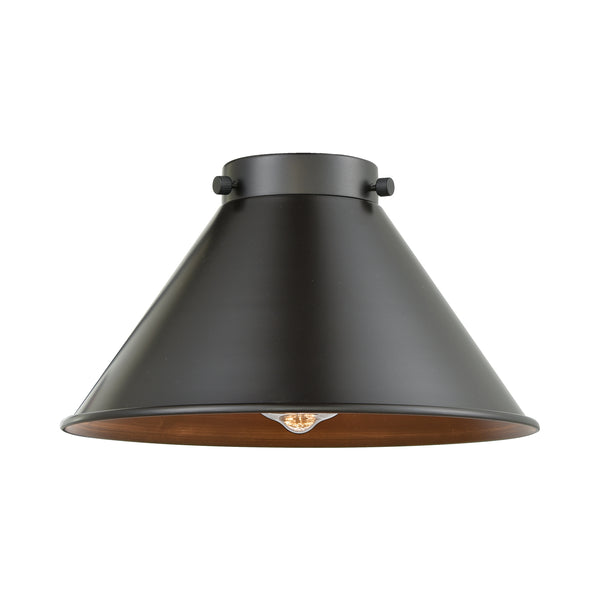 Briarcliff Metal Shade shown in the Oil Rubbed Bronze finish