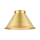 Briarcliff Metal Shade shown in the Satin Gold finish